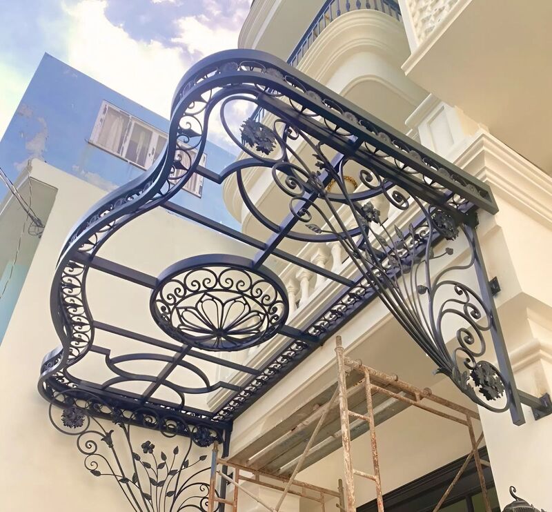 Mái kính mỹ thuật hiện đại