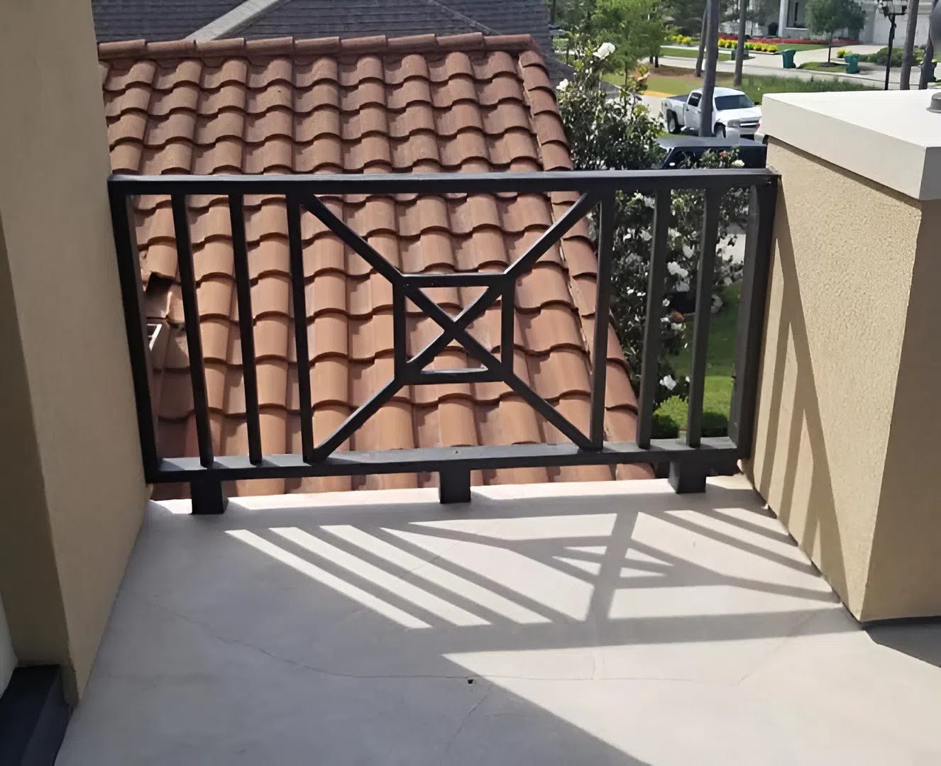 Mẫu lan can nhẹ, dễ lắp đặt