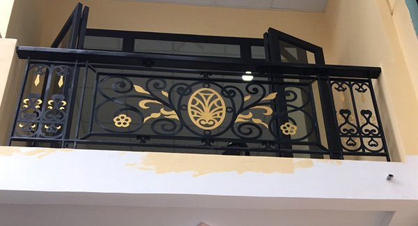 Mẫu lan can sắt ban công đẹp