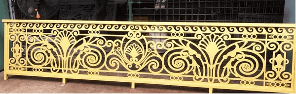 Mẫu lan can sắt CNC đẹp