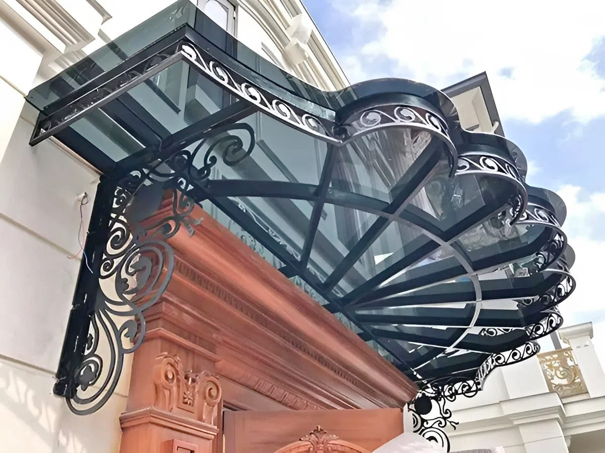 Mẫu mái kính vòm độc đáo