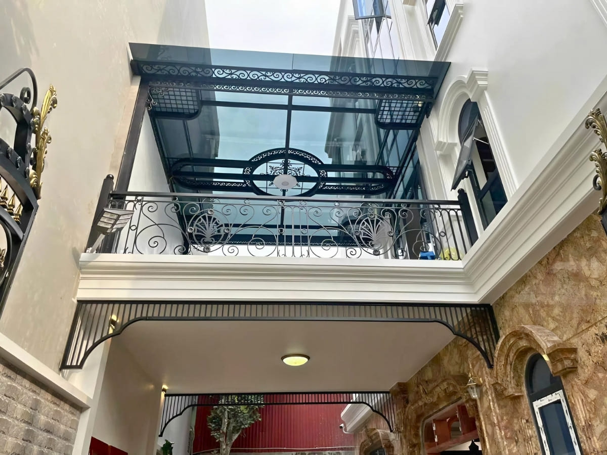 Mái kính đẹp lấy sáng