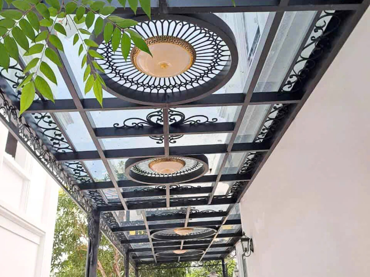 Mái kính giúp tận dụng nguồn ánh sáng tự nhiên