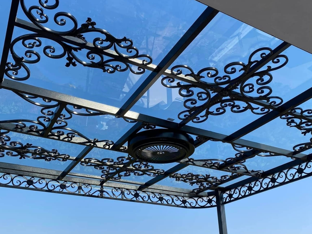 mẫu mái kính đẹp