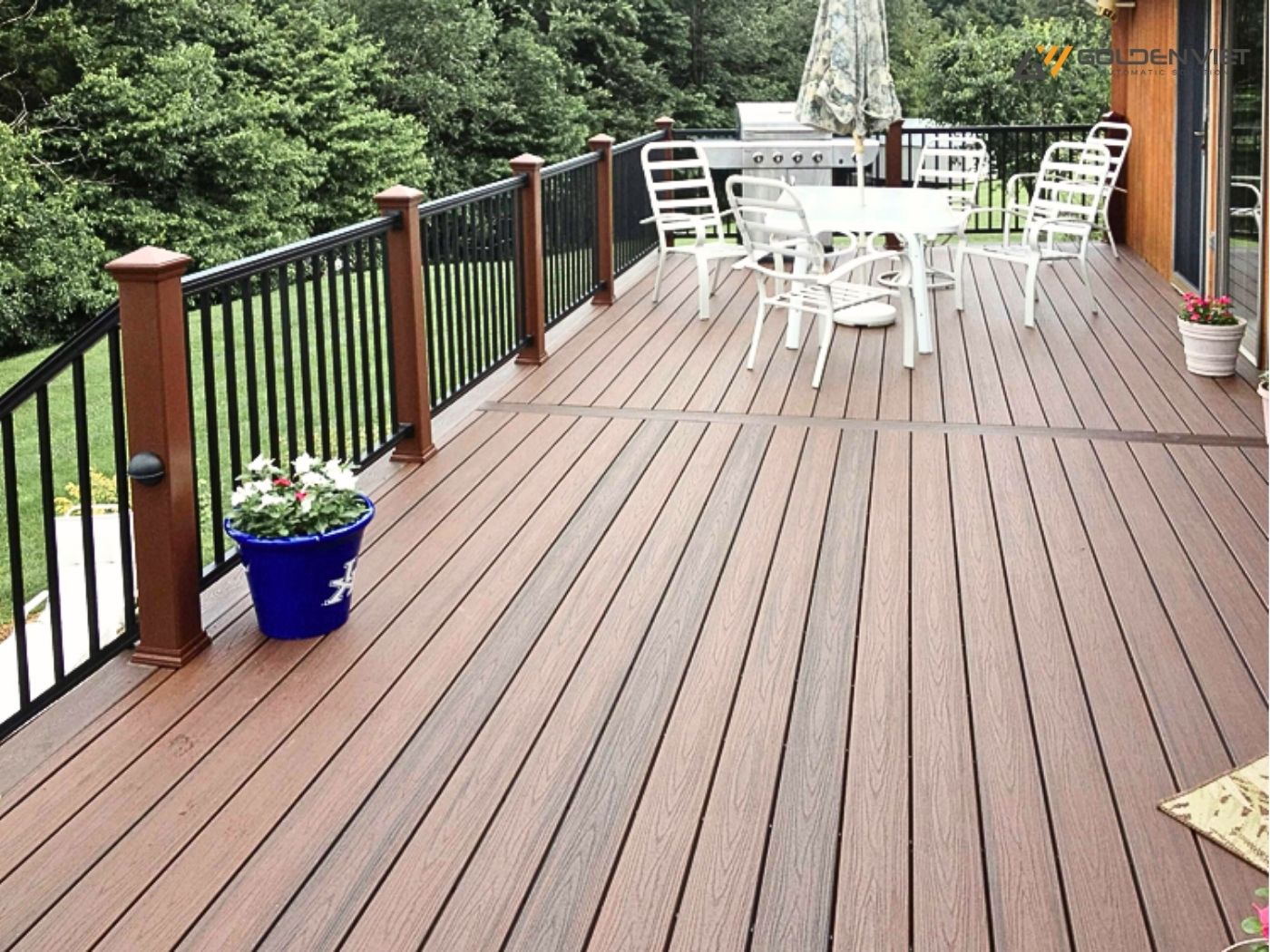 Cách lựa chọn sàn nhựa giả gỗ - Màu sắc