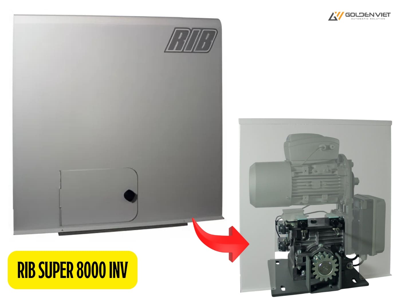 Motor cổng lùa công nghiệp tải 8000kg