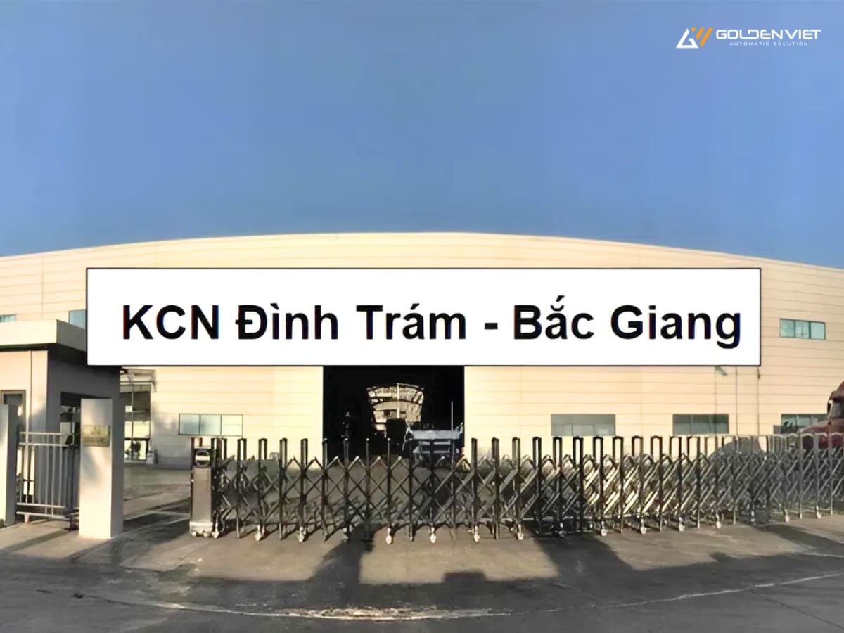 Sửa chữa cổng xếp tại KCN Đình Trám, Bắc Giang
