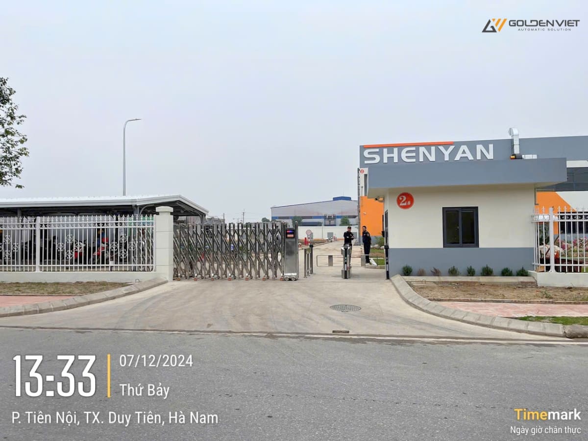 Quy trình sửa chữa cổng xếp tự động tại Hà Nam