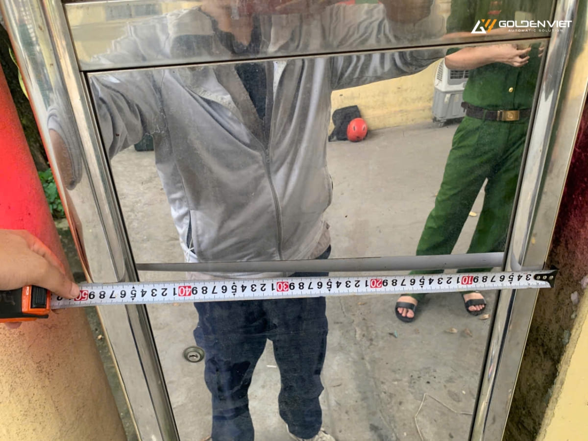 Sửa chữa cổng xếp tại Quảng Ninh