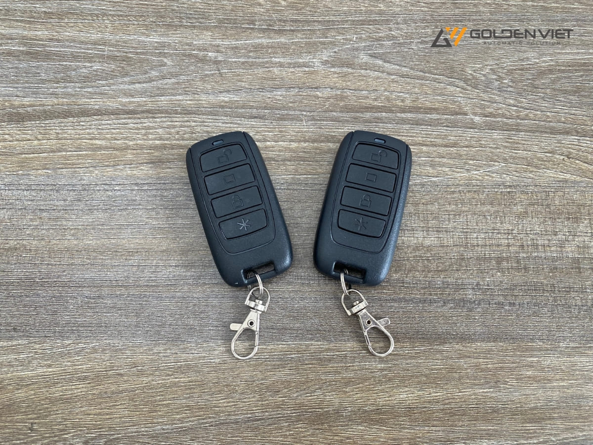 Remote cổng xếp Bisen