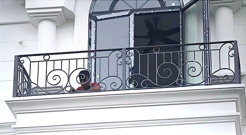 Sắt lan can mỹ thuật sang trọng