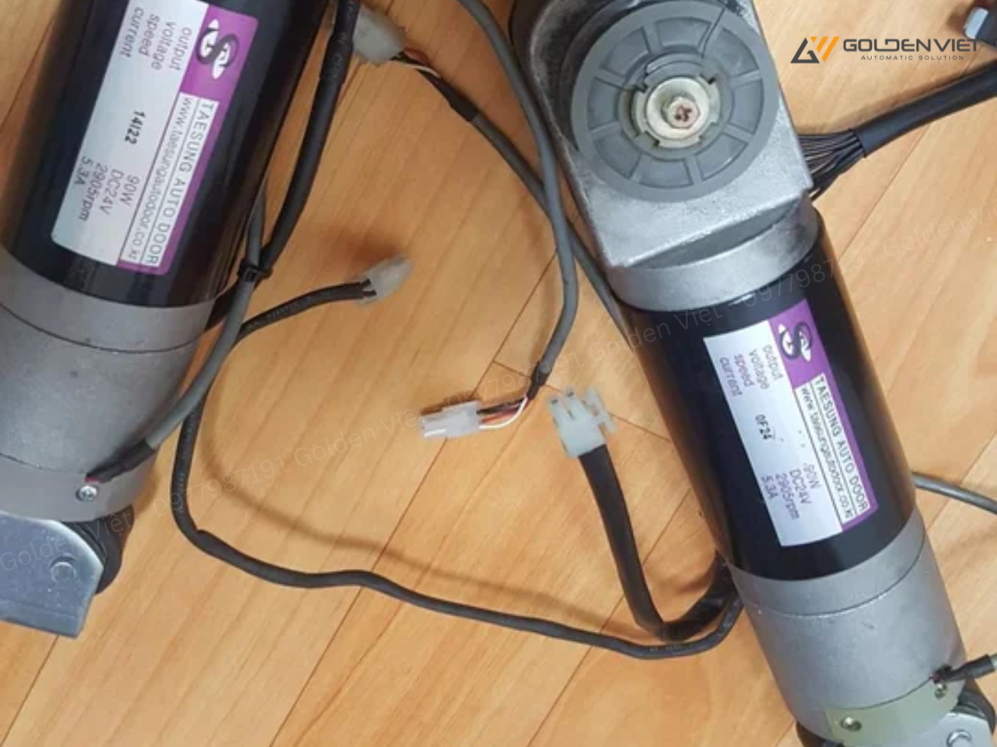 Thay thế motor cửa tự động Taesung