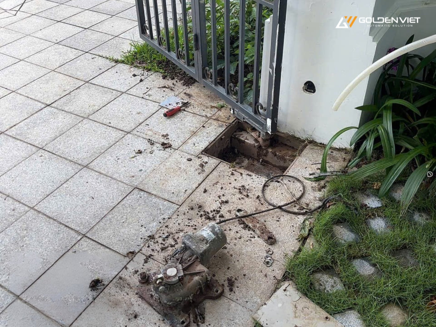 lỗi cổng tự động thường gặp tại khu đô thị Ciputra 