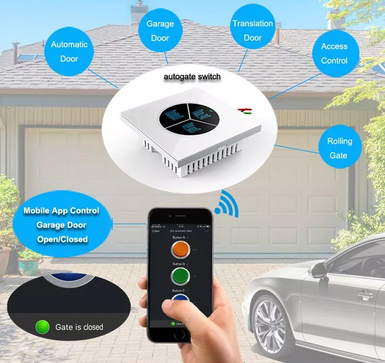 Thiết bị điều khiển motor cổng qua điện thoại mang nhiều ứng dụng