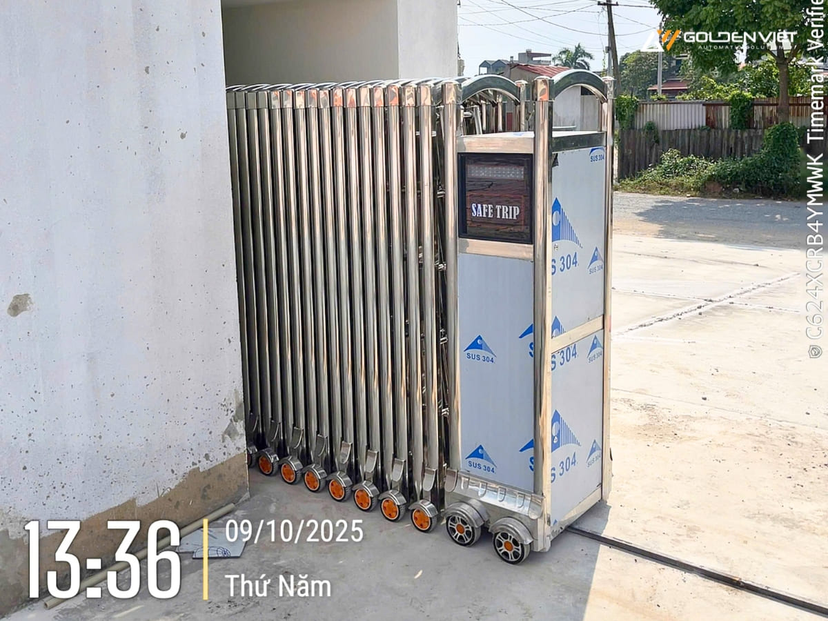 Cổng xếp đi vào hoạt động ổn định