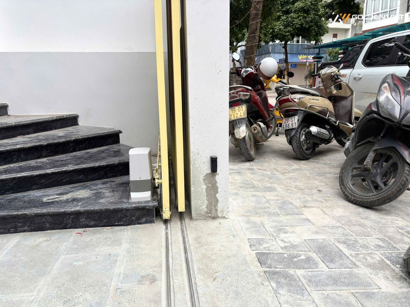 Công trình sử dụng motor Life Acer 600kg cho cổng trượt 2 cánh