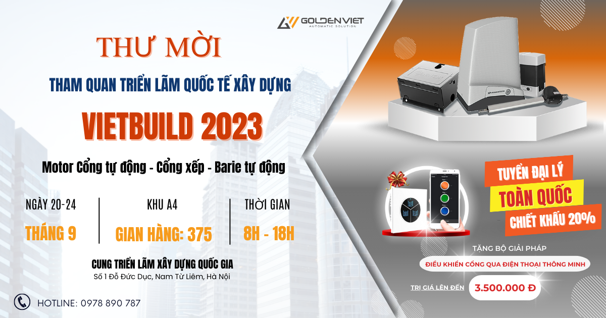 THƯ MỜI THAM QUAN TRIỂN LÃM QUỐC TẾ VIETBUILD HÀ NỘI 20/9 – 24/9