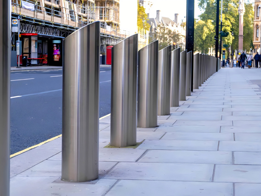 Trụ bollard cố định