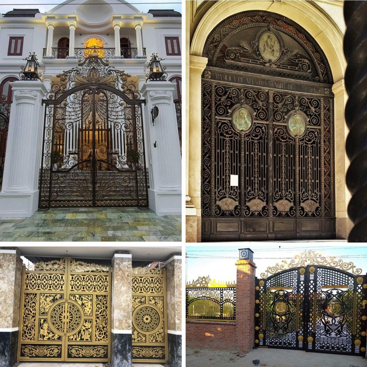 TRụ cổng theo phong cách la mã cổ đại