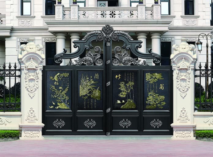 Trụ cổng nhà đẹp với phong cách ý