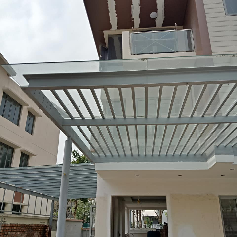 Mái kính cường lực bền đẹp theo thời gian